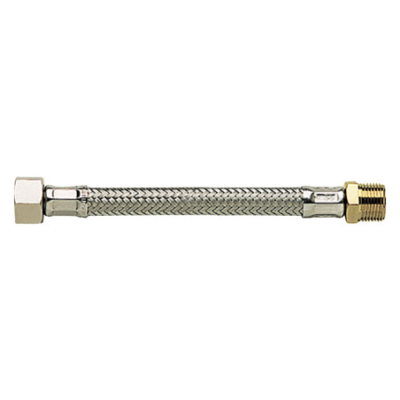 PBflex flexible femelle-mâle tresse inox, série Standard (4MS)