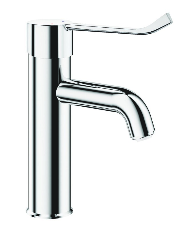 Mitigeur lavabo mécanique H.95 L.120, sans tirette