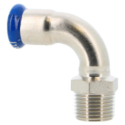 Coude à sertir 90° - Mco Inox Système SERTIsteel Inox - Empreinte M