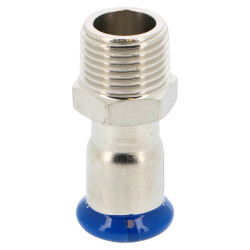 Jonction à sertir mâle Inox Système SERTIsteel Inox - Empreinte M