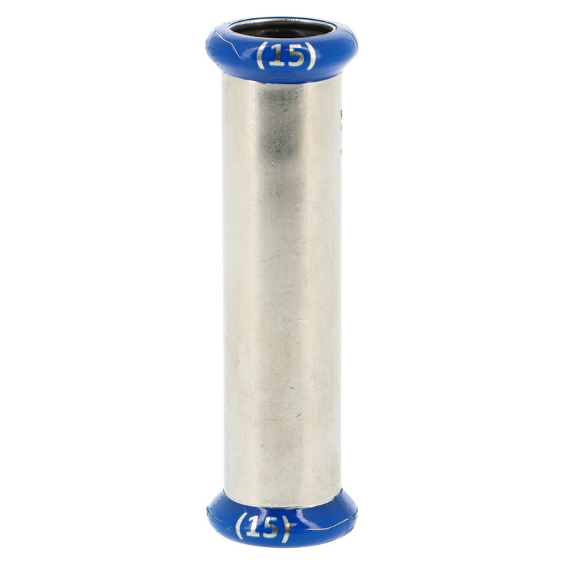 Manchon égal long à sertir Inox Système SERTIsteel Inox - Empreinte M