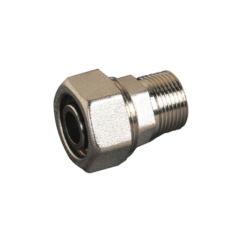 Mâle a compression pour multicouches