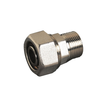 Mâle a compression pour multicouches