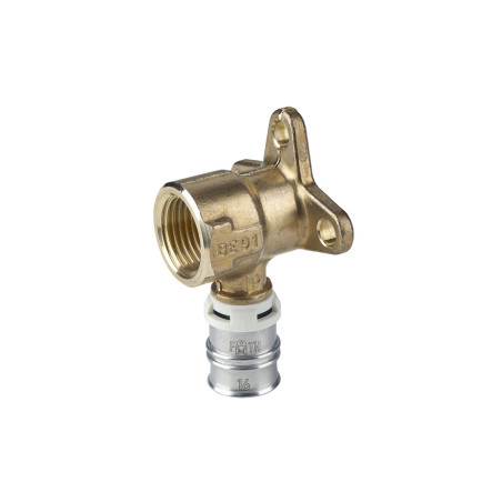 Coude Applique femelle turatec MC à sertir empreinte F ou TH