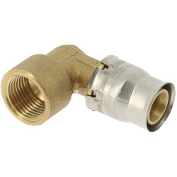 Coude Femelle laiton alpex-PLUS Push-fit pour MC turatec