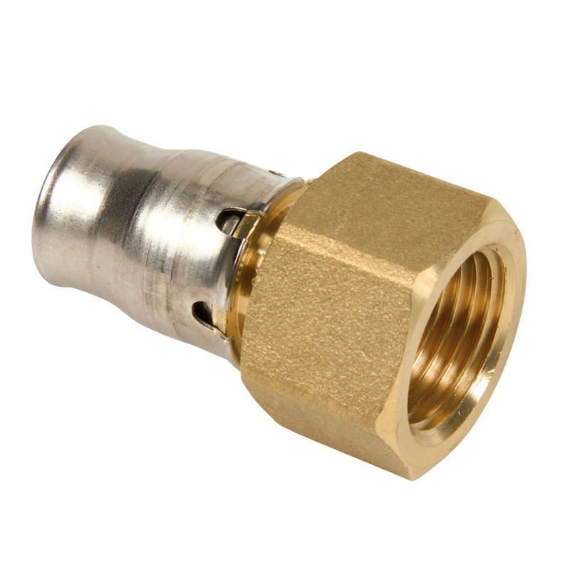 Femelle fixe laiton alpex-PLUS Push-fit pour MC turatec