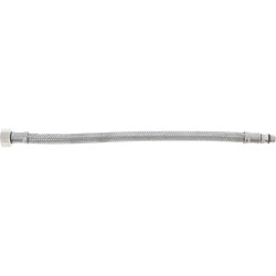 PBflex flexible MXF8 tresse inox, série Standard (4MS), 300 mm, Ø passage 8 mm