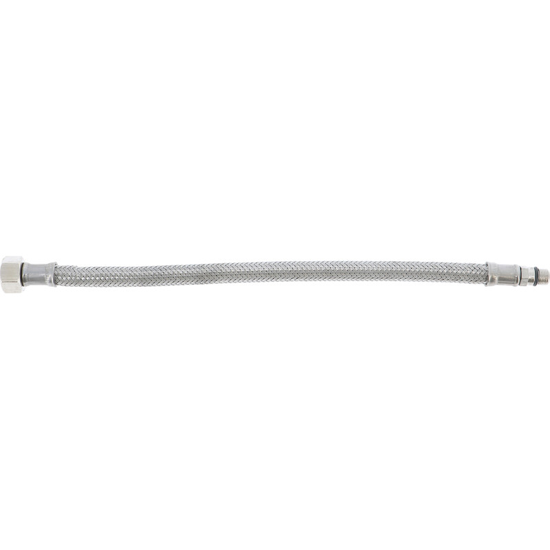 PBflex flexible MXF8 tresse inox, série Standard (4MS), 300 mm, Ø passage 8 mm