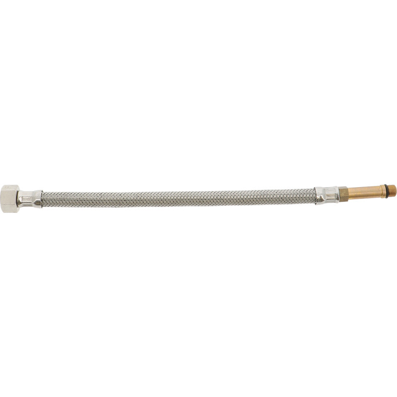 PBflex flexible MYF8 tresse inox, série Plus (4MS et QB), 300 mm, Ø passage 8 mm