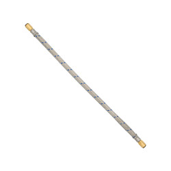 Flex ACTISTEEL tresse inox push-fit Ø 12 des deux côtés, tuyau Ø 13 mm