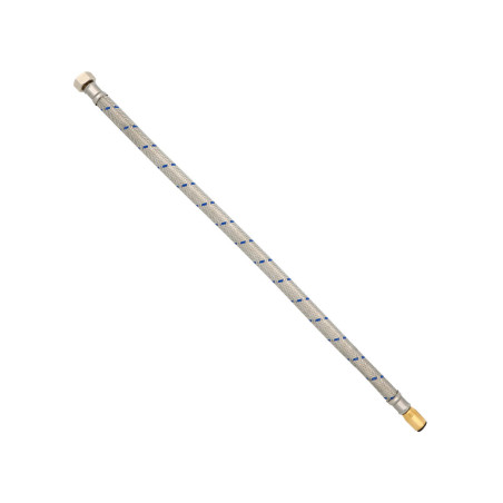 Flex ACTISTEEL tresse inox push-fit Ø 12 vers femelle 1/2", tuyau Ø 13 mm