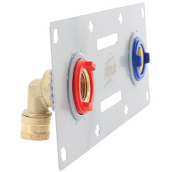 SERTIfix L Gliss femelle Kit Fixation-Plaque - SERTIgliss Entr= 150 mm - 1/2" - Ø 13x16 - 18 à 26 mm