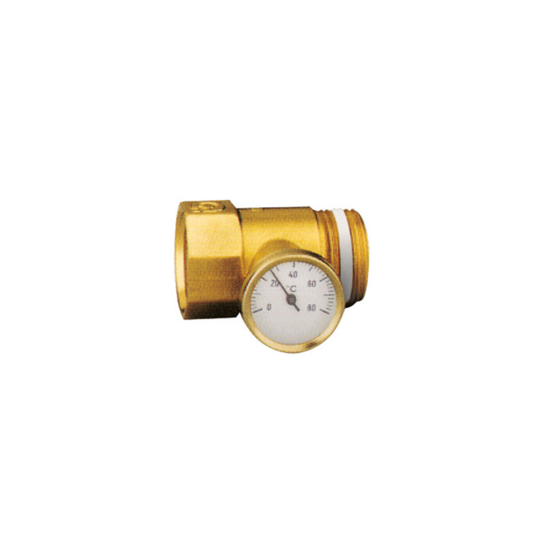 Porte thermomètre FM + thermomètre 1"