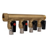 Collecteur à vannes R MF-PER Raccord SERTIpress intégrés-Entraxe 3/4" 50 mm