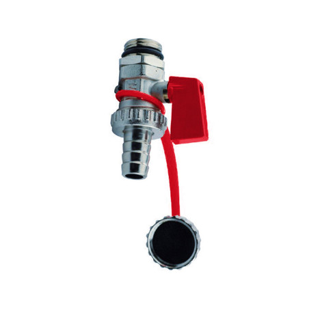 Robinet pour collecteur STC Vanne rouge