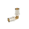 Coude 90° laiton XR Multicouche PBtub à sertir TH-H-U-RFz