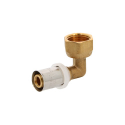 Coude Écrou XR Multicouche PBtub à sertir TH-H-U-RFz
