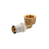 Coude 90° laiton femelle XR Multicouche PBtub à sertir TH-H-U-RFz