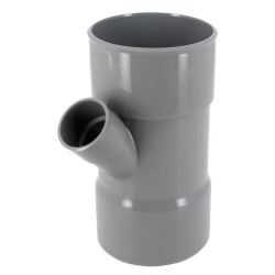 Culotte simple, femelle-femelle à 45°, à coller, en PVC