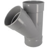 Culotte simple, femelle-femelle à 45°, à coller, en PVC