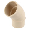 Coude en TECHTAN®, Mâle-femelle à 45°, pour tube de descente Ø 50, LG16