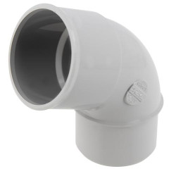 Coude en TECHTAN®, Mâle-femelle à 67°30, pour tube de descente Ø 50, LG16