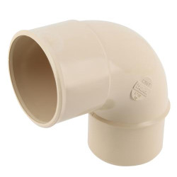 Coude en TECHTAN®, Mâle-femelle à 87°30, pour tube de descente Ø 50, LG16