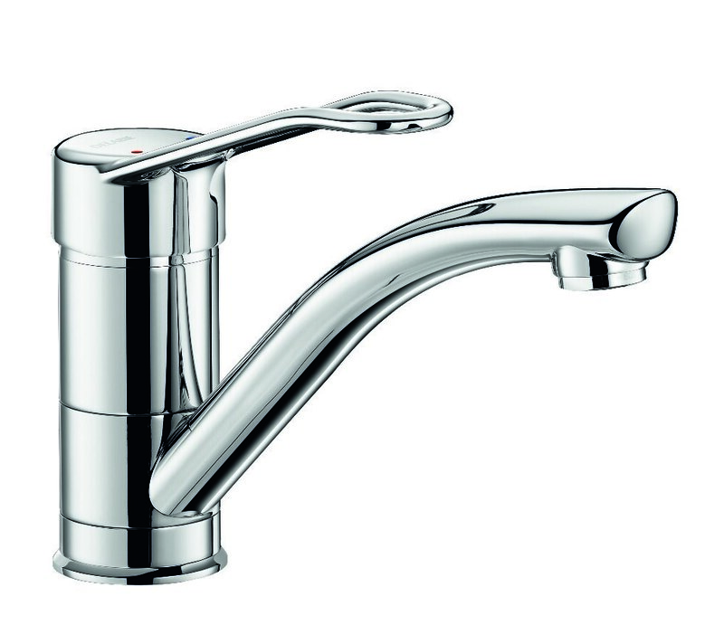 Mitigeur lavabo mécanique à bec orientable