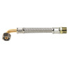 PBflex coude femelle-mâle tresse inox, série Plus (4MS et QB)