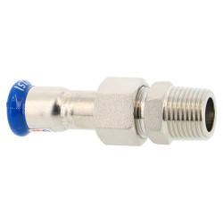 Raccord union à sertir mâle Inox Système SERTIsteel Inox - Empreinte M