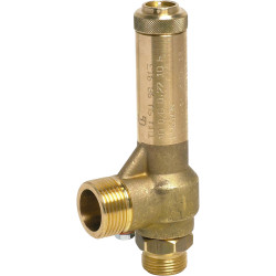 Soupape de sécurité - G12 bar - Homologation CE 0044 - F/F
