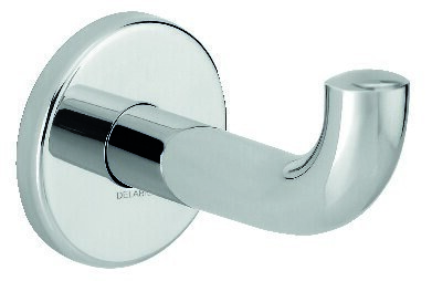 Patère virgule Ø62x100 Inox poli