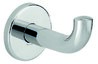 Patère virgule Ø62x100 Inox poli