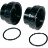 Kit 2 raccords PVC pour pompe KS 0.33 à 1Hp