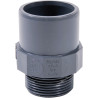 Raccord PVC mixte - F à coller / Fileté mâle