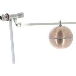 Robinet flotteur + F. Cuivre Standard