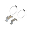 Kit support horizontal pour chemise de refroidissement