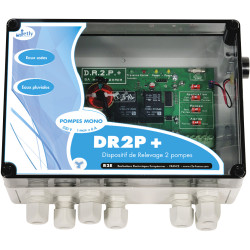 Coffret pour 2 pompes de relevage DR2P+ 12A Monophasé