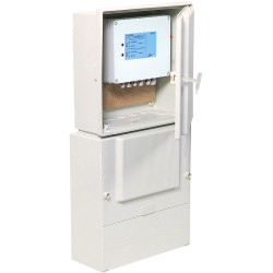 Coffret de gestion deux pompes de relevage BSR2 - M. 9/14A.+ 2x31.5µf.+ Env.+Soc.