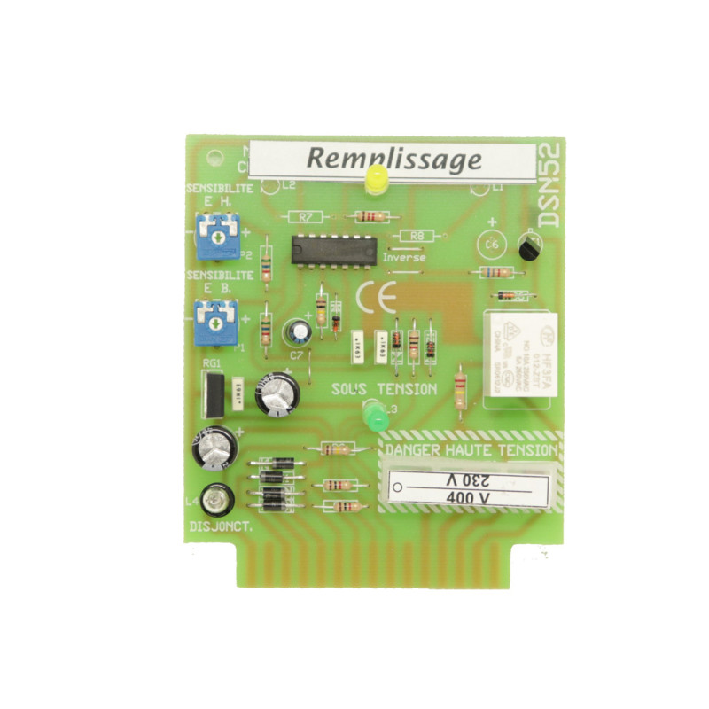 Carte DSN 52 - Carte électronique pour coffret DSN 52