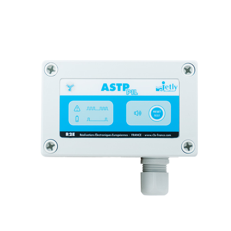 Alarme sonore de trop plein ASTP-Pil pour poste de relevage