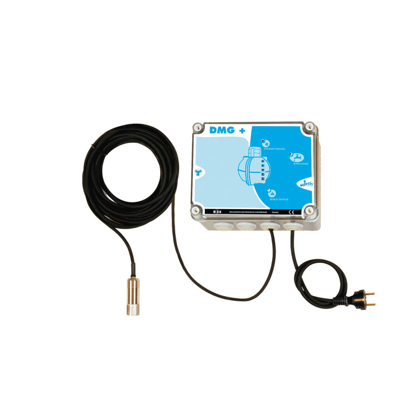 Coffret de Mesure et contrôle de niveau DMG+ avec capteur de niveau