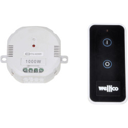 Boitier télécommande pour optique et pompe piscine
