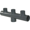 Collecteur PVC-3 X mâle Et 1 X Femelle à coller