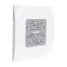 Projecteur carré blanc 12 LEDS 28 W pour piscines