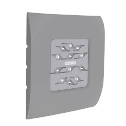Projecteur carré gris 6 LEDS 16 W pour piscines