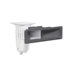 Skimmer Design pour piscine A600 Anthracite - coins carrés