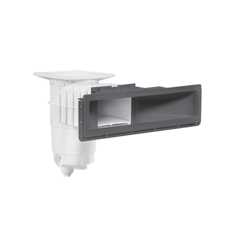 Skimmer Design pour piscine A600 Anthracite - coins carrés