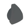 Bouchon triangle pour prise balai Anthracite