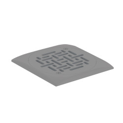 Kit Bonde de fond DESIGN pour piscine + Grille Gris